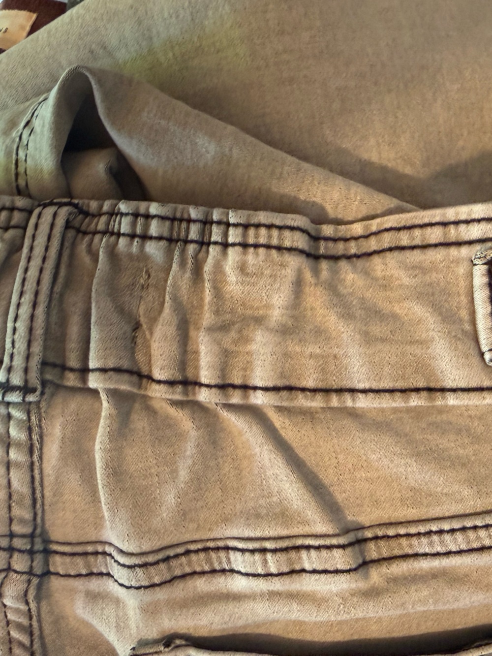 Women's Gray Cropped Jeans with Black Cuff - Eco-Friendly - Picture 11 of 16